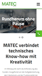 Mobile Screenshot of matec.de